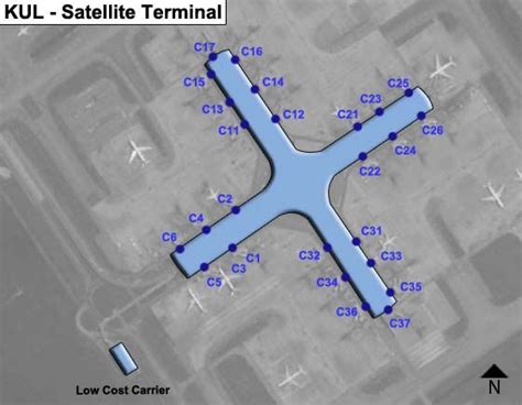 Get kuala lumpur's weather and area codes, time zone and dst. Kuala Lumpur Airport KUL Satellite Terminal Map