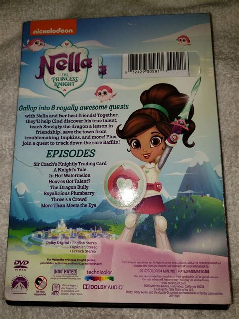 Nella The Princess Knight Royal Quests Dvd New 32429305817 Ebay