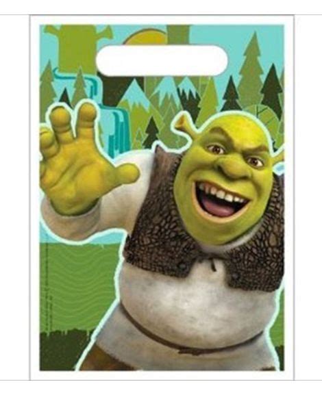 Debbie's parties's board shrek party, followed by 984 people on pinterest. Shrek Forever After Party Favor Treat Bags (With images ...
