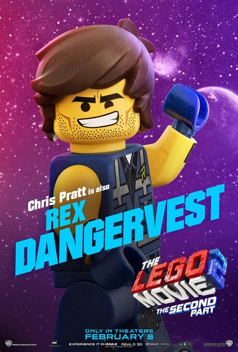 The Lego Movie 2 The Second Part Character Movie Poster 2019 Chris