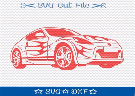 Race Car Svg Cut - Layered SVG Cut File - Creative All Free Fonts For