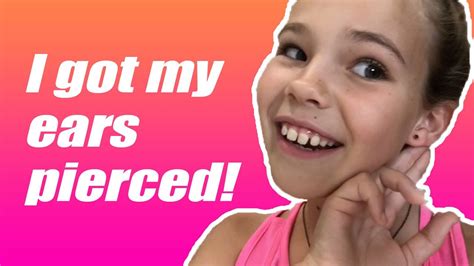 I Got My Ears Pierced Flying To Ny Miracle Word Kids Youtube