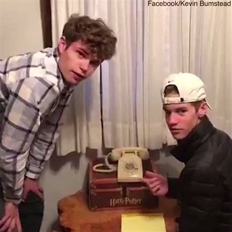 These Two 17 Year Old Guys Attempted To Use A Rotary Phone And Its As