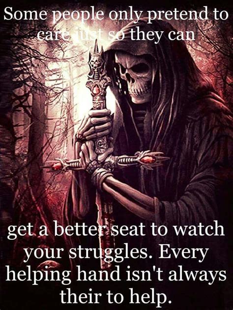 rapping you might be a king or a little street sweeper, but sooner or later you dance with the reaper. Helping hand | Twisted quotes, Reaper quotes, Skull quote