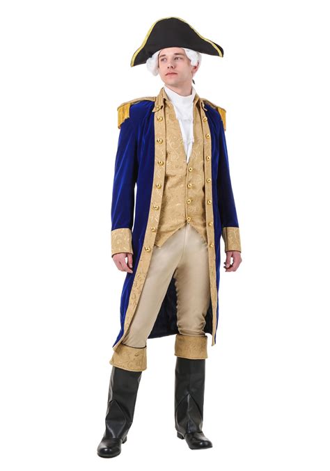 George Washington Plus Size Costume For Men