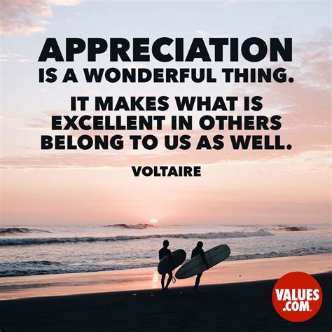 “appreciation Is A Wonderful Thing It Makes What Is Excellent In