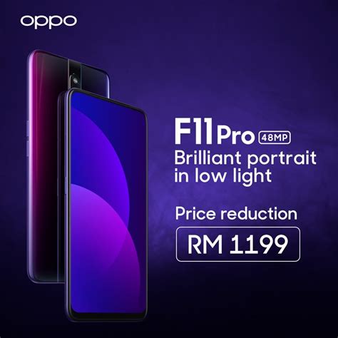 Phone with 6.53 inch display and helio p70 cipset. Oppo F11 Pro gets a price cut in Malaysia | SoyaCincau.com