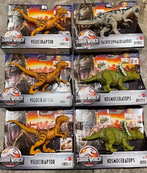 Jurassic World Legacy Collection Dinosaur Figure Set 6 Total Including Rare 🦕 5999 Picclick