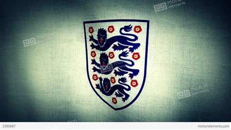 Three lions are depicted on the royal coat of arms of england, so the football association asked. World Cup England National Football Team Flag Text Stock Animation | 2390887