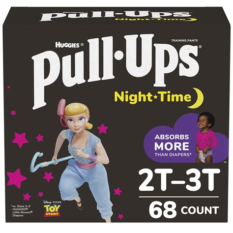 Pull Ups Girls Potty Training Pants 2t 3t 16 34 Lbs 23 Count