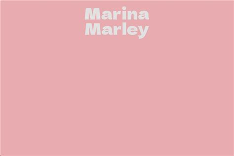 Marina Marley Facts Bio Career Net Worth Aidwiki