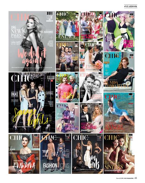 Chic Magazine Monterrey Yearbook N M E Ene By Chic