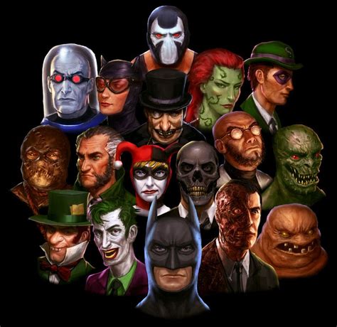All Batman Villains Batman Villains By Joakimolofsson On Deviantart