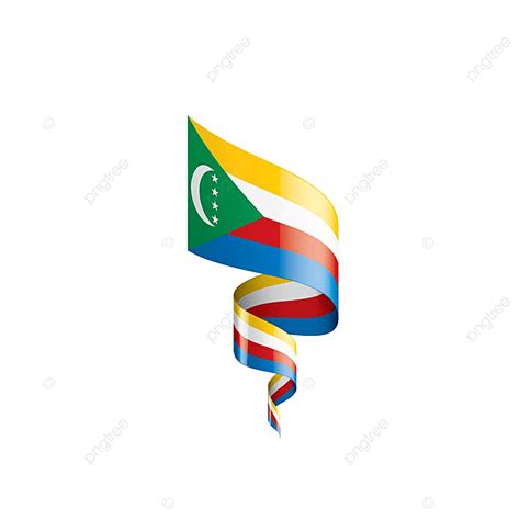 Comoros National Flag Emblem Illustration Object Emblem Banner Png