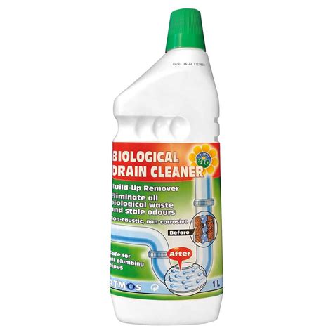 atmos biological drain cleaner 1l homebase