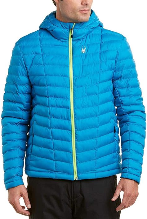 Spyder Mens Tryton Hoody Synthetic Down Jacket Down Outerwear Coats