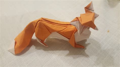 Fox Folded By Me Rorigami