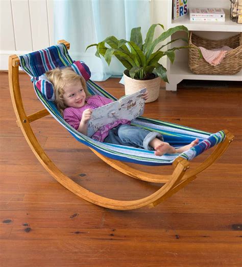 our updated rocking floor hammock is compact and lightweight enough to easily fit and move