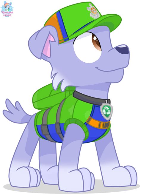 Paw Patrol Sea Patrol Rocky Vector By Rainboweeveede On Newgrounds