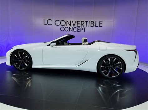 Lexus Lc Debuts At The 2019 Detroit Auto Show In A Topless Avatar