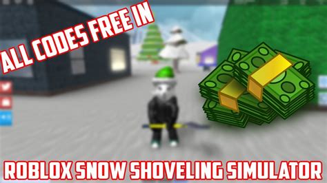 All Codes Roblox Snow Shoveling Simulator Youtube