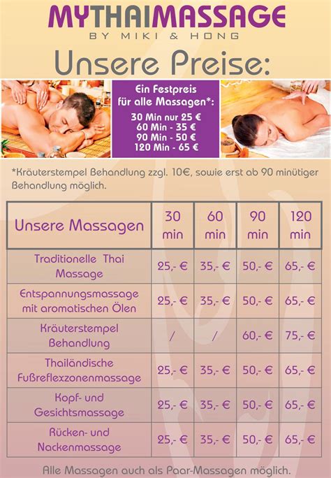 My Thai Massage Köln Porz Öffnungszeiten