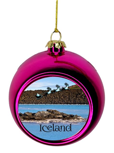 Iceland Ornament Iceland Christmas Ornament The Blue Lagoon