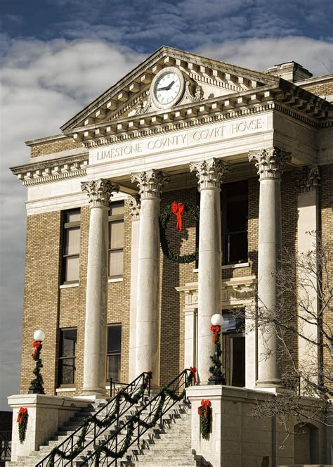 Historical Athens Alabama Courthouse Christmas By Kathy Clark In 2021