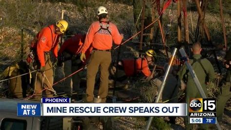 Man Rescued From Western Arizona Mine Shaft Speaks For First Time