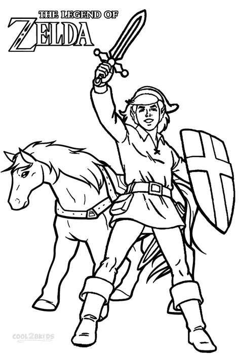 Legend of zelda coloring pages are a fun way for kids of all ages to develop creativity, focus, motor skills and color recognition. Printable Zelda Coloring Pages For Kids