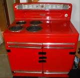 Red Electric Stove Images