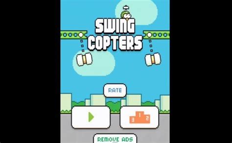 Swing Copters A Flappy Bird Sequel