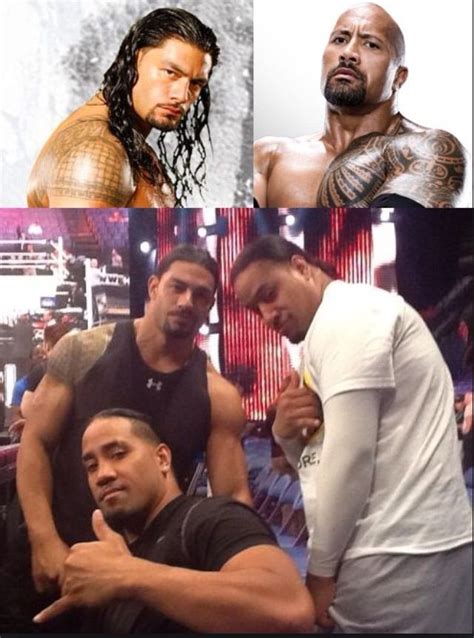 Rock Roman Reigns And Usos All Are Cousins Wwe Superstar Roman Reigns