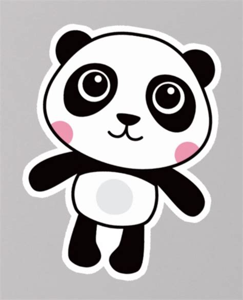 Cute Panda Stickers In 2021 Cute Stickers Cute Panda