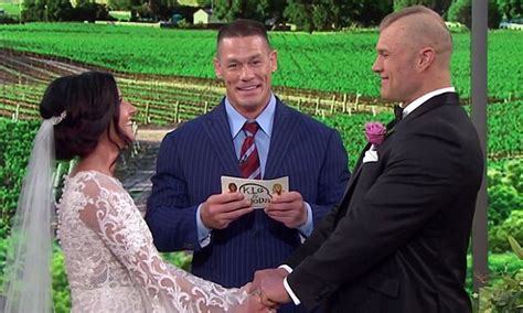 John Cena Is Wedding Officiant At Couples Today Nuptials