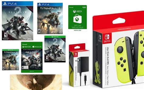 Video Game Deals Of The Day Destiny 2 Nintendo Switch Joy Cons