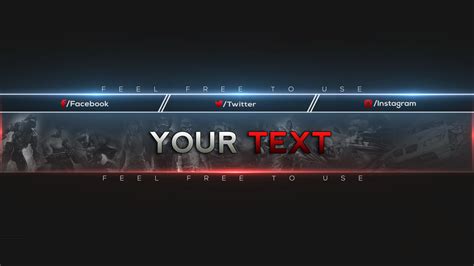 Your logo reflects your team identity. Gaming Youtube Banner Template by 113Micou on DeviantArt