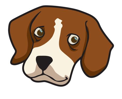 Dog Face Transparent Clipart Beagle Dog Face Clip Art Library
