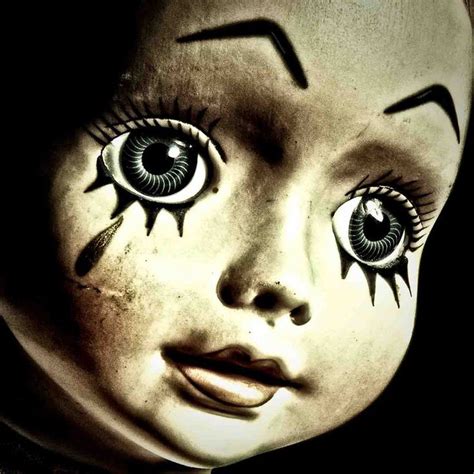 Spooky Doll Face Spooky Creepy Dolls Creepy