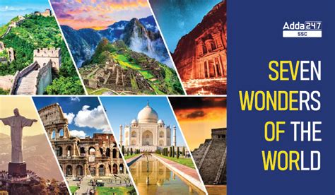 New Seven Wonders Of The World In India 7 Ancient Wonders