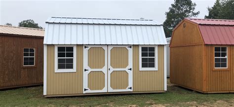 Graceland Side Lofted Barn Portable Barn For Sale At Bayou Outdoors