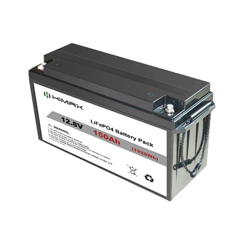 Lifepo4 Battery Pack 12v 150ah Himax