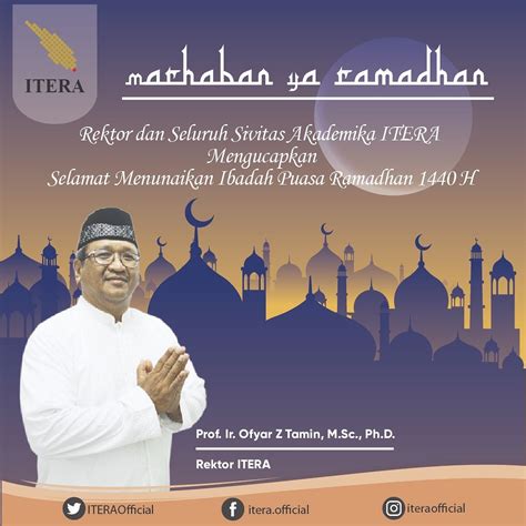 Marhaban Ya Ramadhan Itera