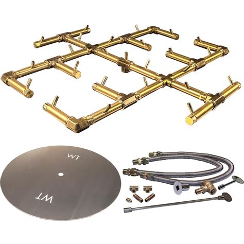 Warming Trends 42 Inch Round Natural Gas Fire Pit Burner Kit W 305