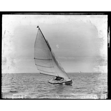 The Gnome Print Of Photo Of Sailboat From Late 1800s Chairish