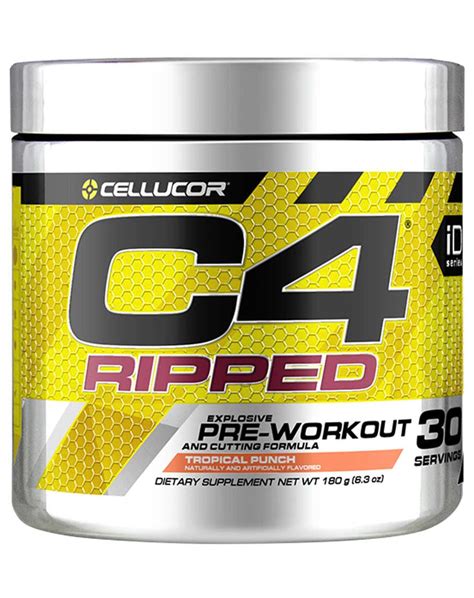 C4 Ripped Pre Workout By Cellucor Supplement Warehouse