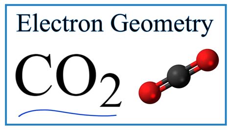 Electron Geometry For Co2 Carbon Dioxide Youtube