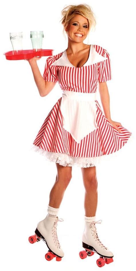 Pin By Jen On Retro Days In 2020 Waitress Outfit Waitress Uniform Vintage Retro Outfits