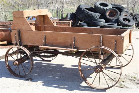 Antique Wagon Vintage Rebuilt Online Auctions