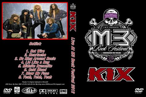 Dvd Concert Th Power By Deer 5001 Kix 2012 M3 Rock Festival